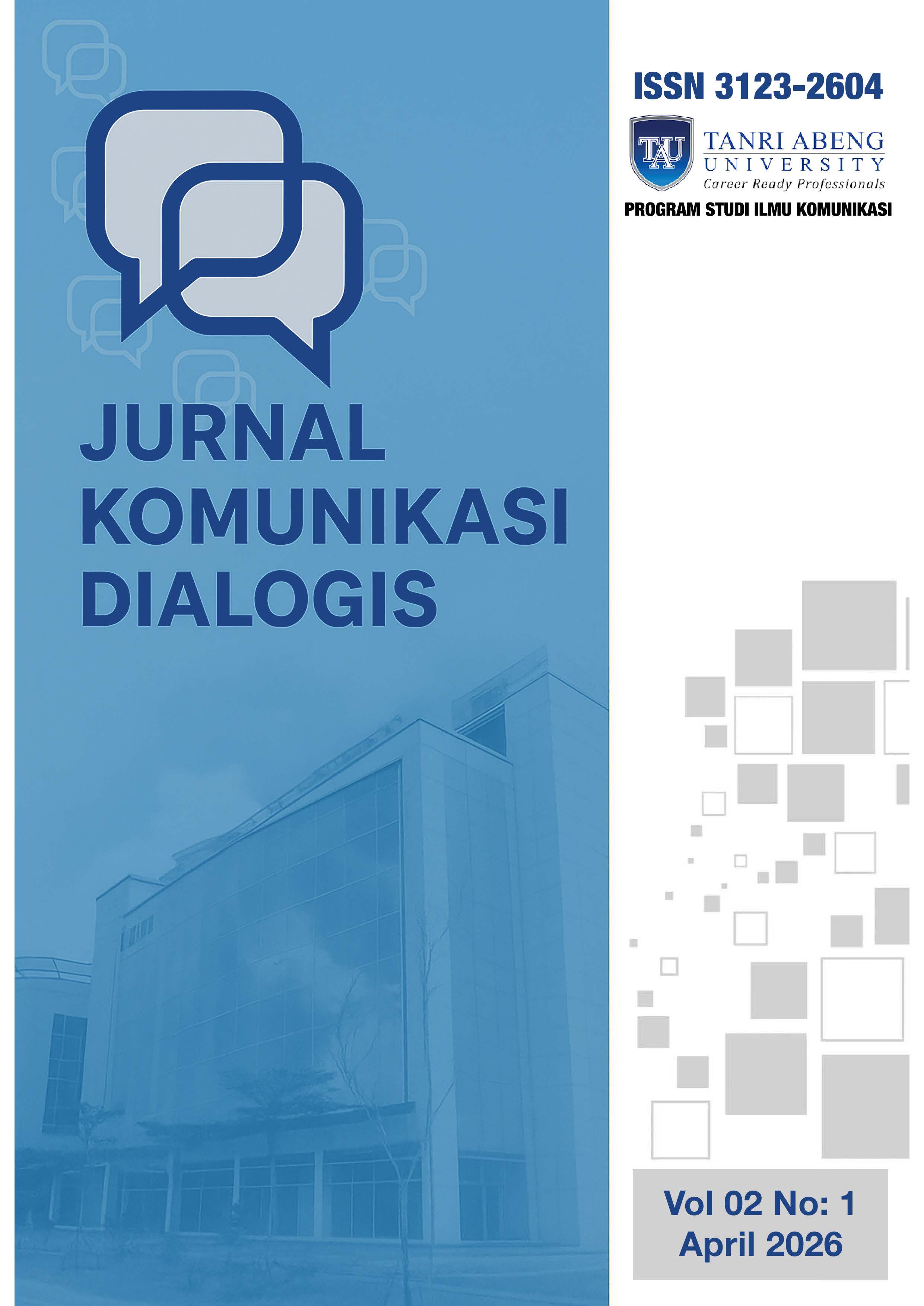 					View Vol. 2 No. 1 (2026): Jurnal Komunikasi Dialogis
				